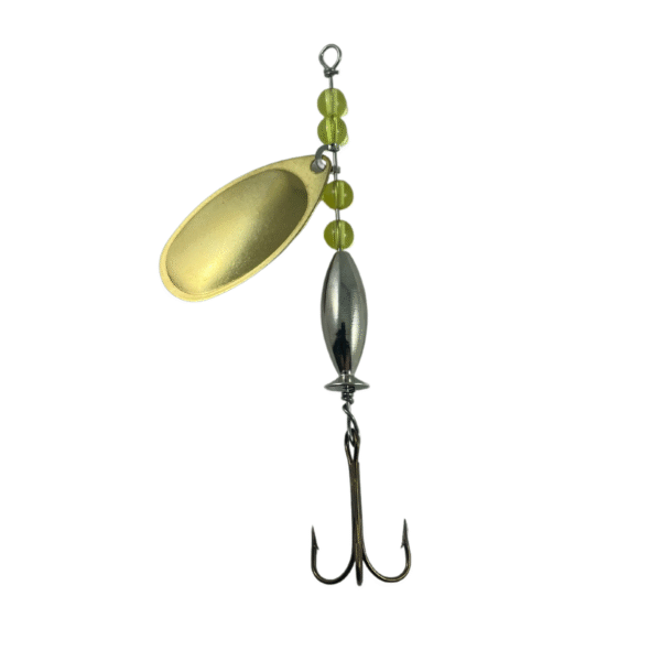 French-Brass-Size-4-Spinner-Blade-Steelhead-Nickel-Lure